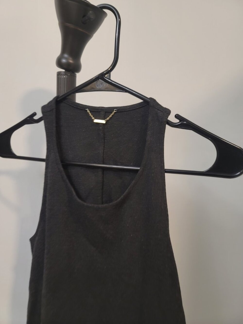 THE ROW Black Line Back Tank Top  - Size Small - Picture 2 of 7